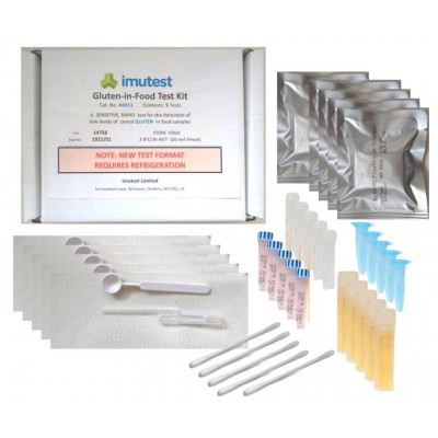Imutest Gluten-in-Food - test na obsah lepku v potravinách - 5ks