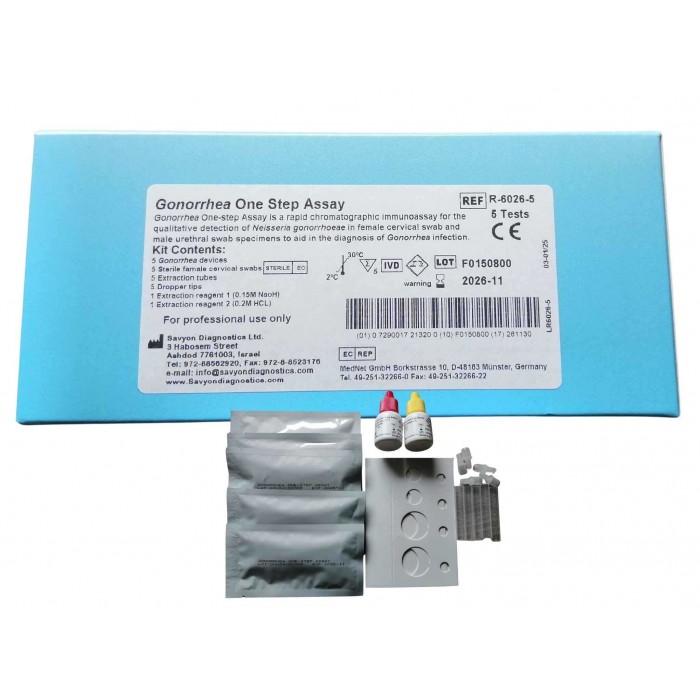 Savyon Gonorrhea test - test na kapavku - 5 ks