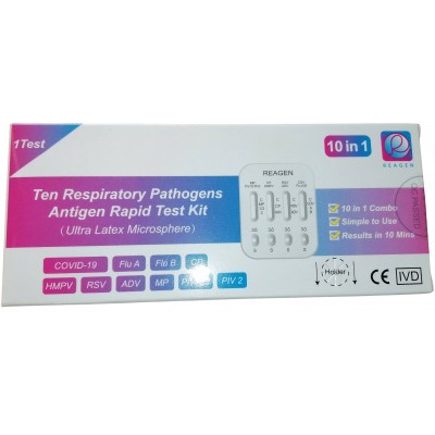Reagen 10 RPATK - test na deset respiračních patogenů včetně COVID-19
