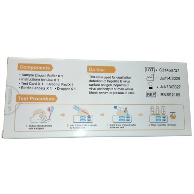 Reagen HBsAg/HCV Combo - test for hepatitis B and C