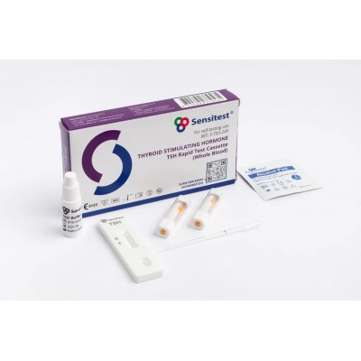 Sensitest TSH test – domáci test funkcie štítnej žľazy