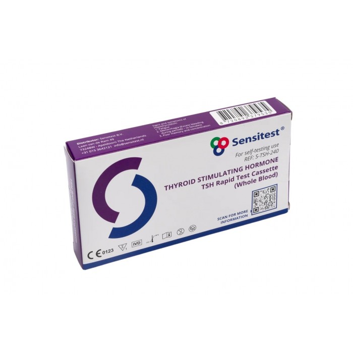 Sensitest TSH test - domácí test funkce štítné žlázy