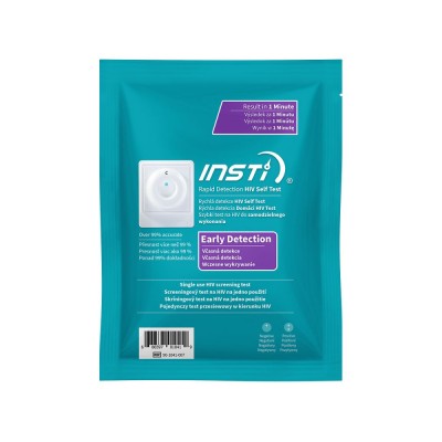 INSTi HIV Self Test - včasná domácí detekce viru HIV
